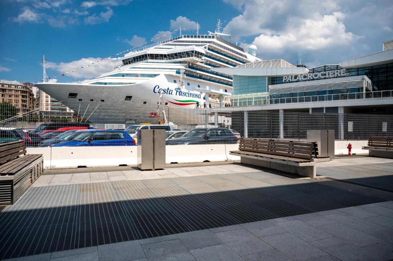Luxury Savona Cruises At 1 Min Wifi - Free Park Apartment Bagian luar foto